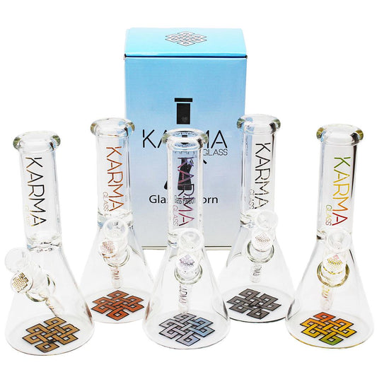Karma | 9" Skinny Beaker Glass Bong_1