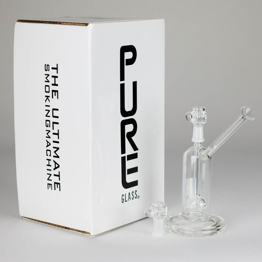 Pure Glass | 6.5" Solaris 10mm Bubbler Clear_1