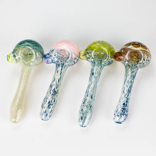 Shine Glassworks | Frit Honeycomb Pipe - Made in Canada