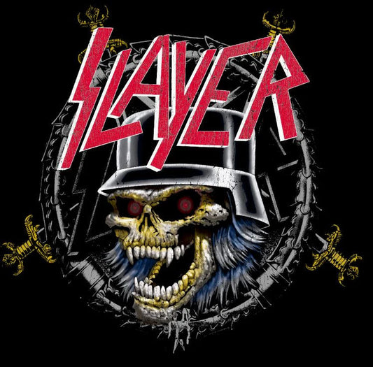 Slayer | "HELMET " Men's T-Shirt-Black- Officially Licensed