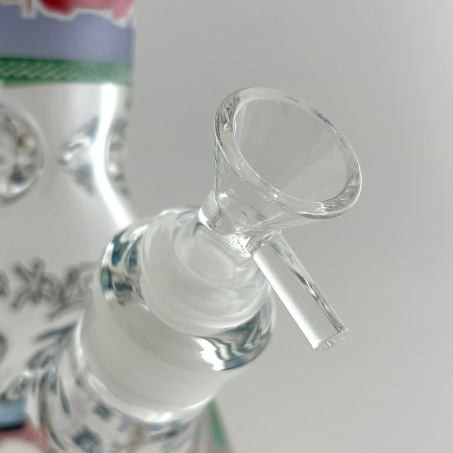 14" Glow in the Dark Cartoon Beaker Bong – 7mm Thick Borosilicate Glass