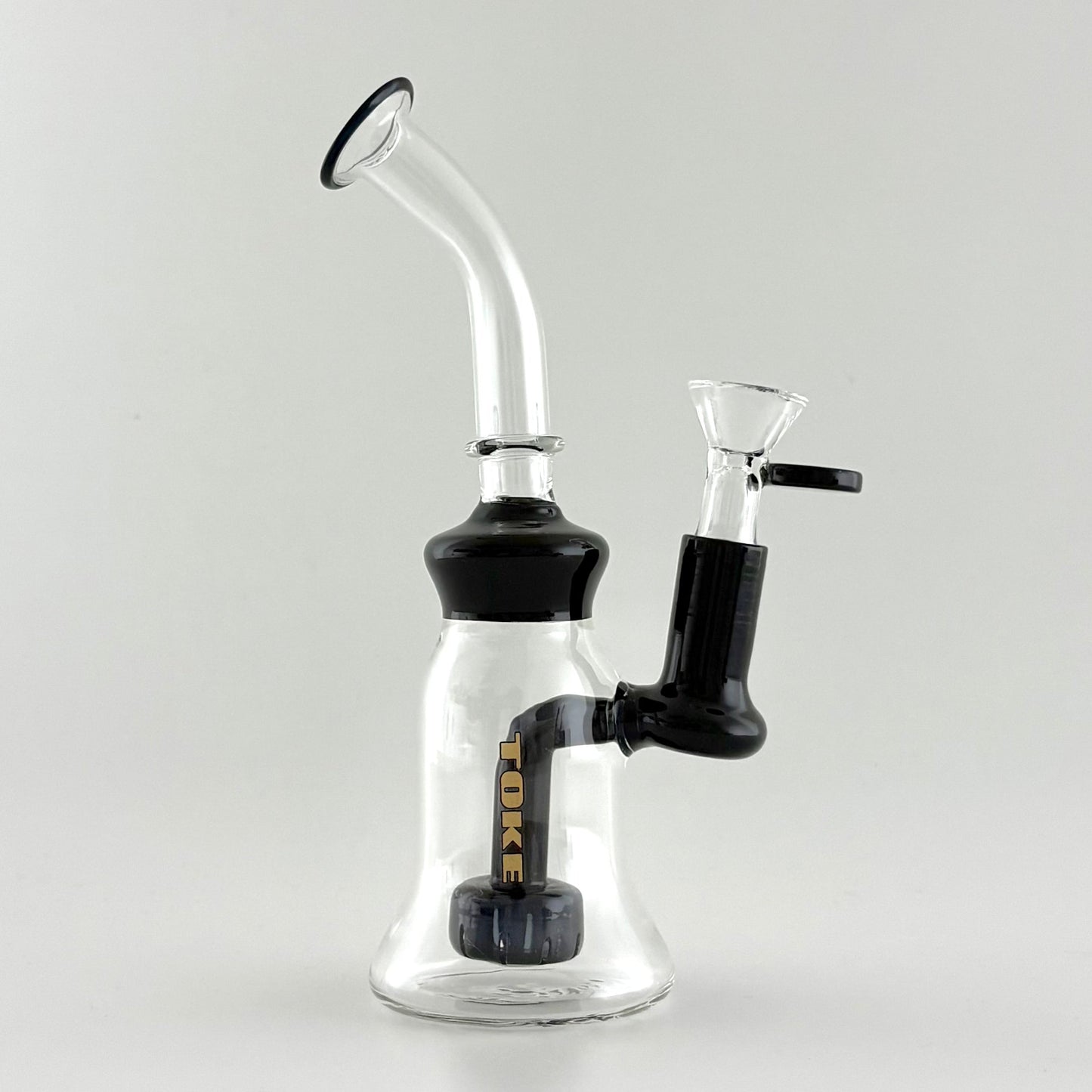 Toke | 8” Glass Dab Rig - Circ Perc