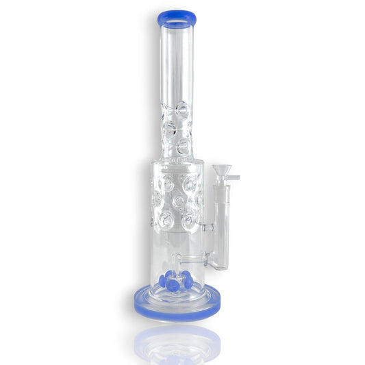 16" Straight Shooter Water Pipe with Screw Percolators