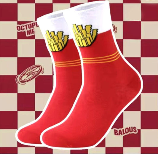 TRIM QUEEN | FRENCH FRIES SOCKS