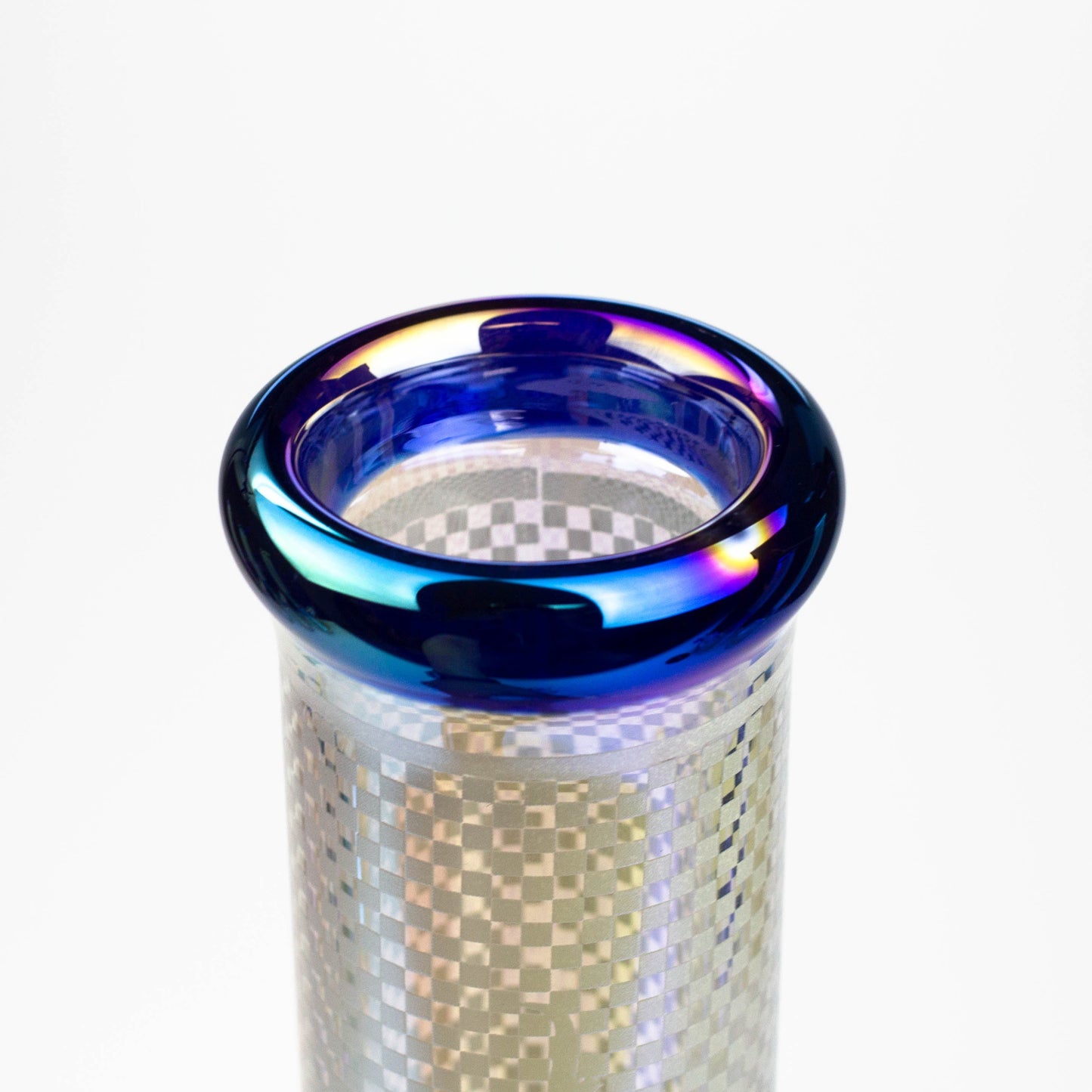13" Genie electroplated glass beaker bong ( F11 )