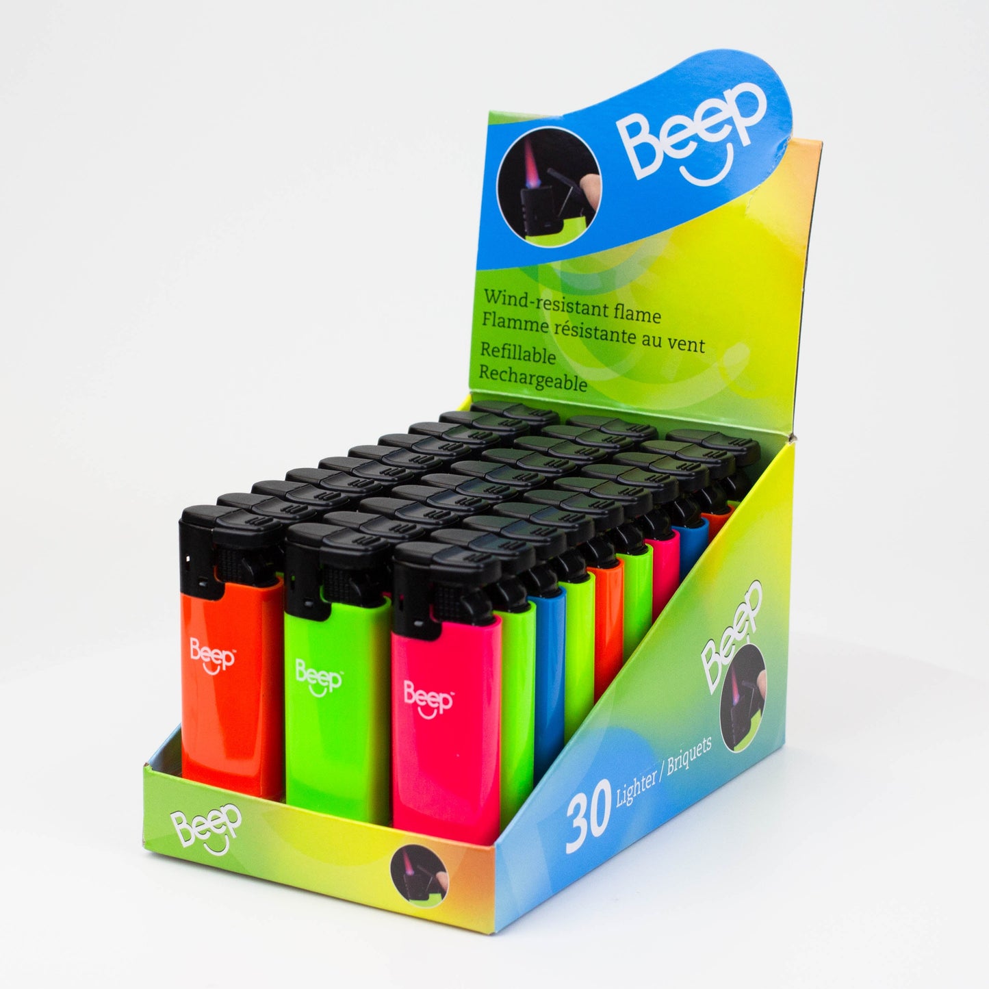 BEEP refillable torch lighter Box of 30 XLC8590_0