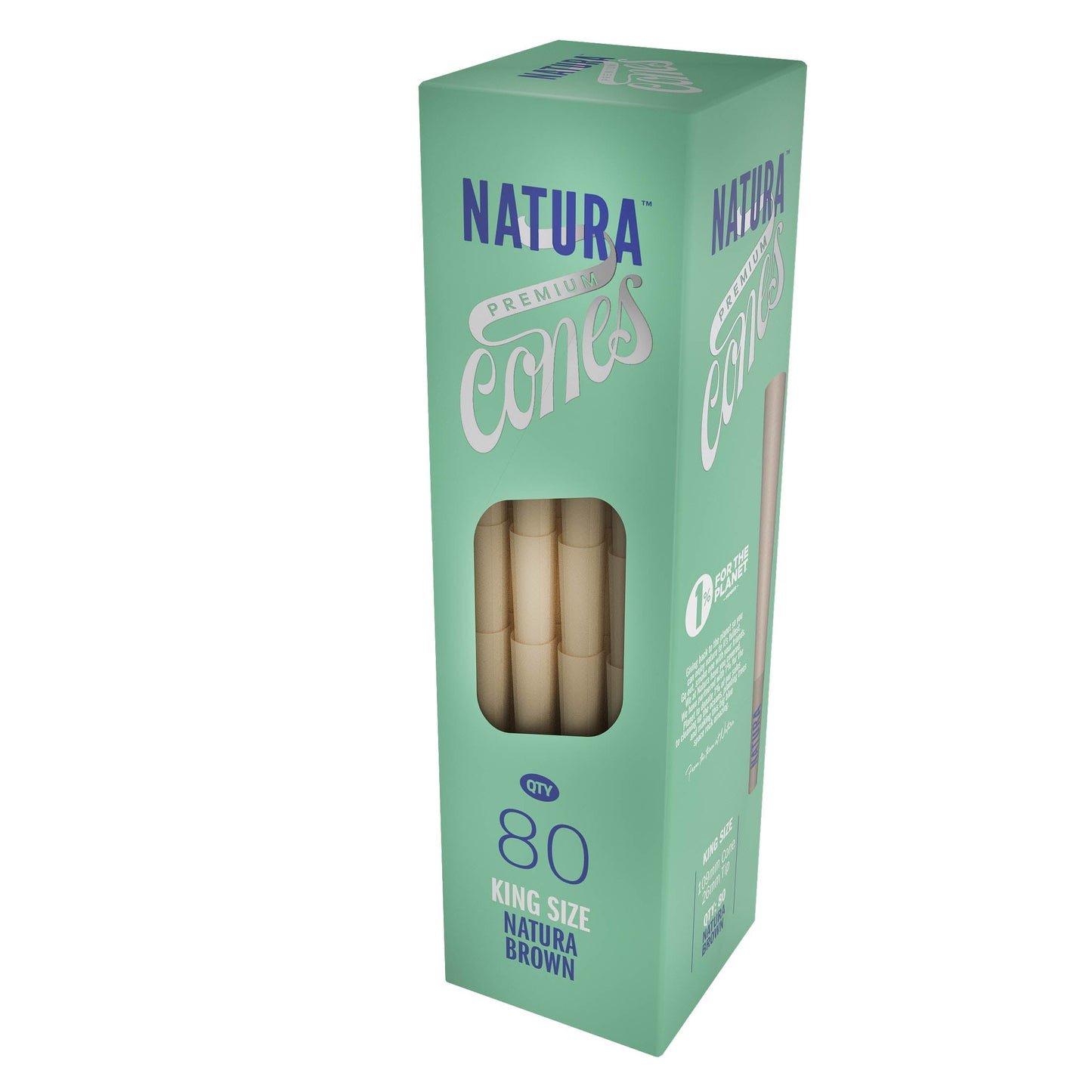 Natura – Unbleached Brown Pre-Rolled Paper Mini Tower_3