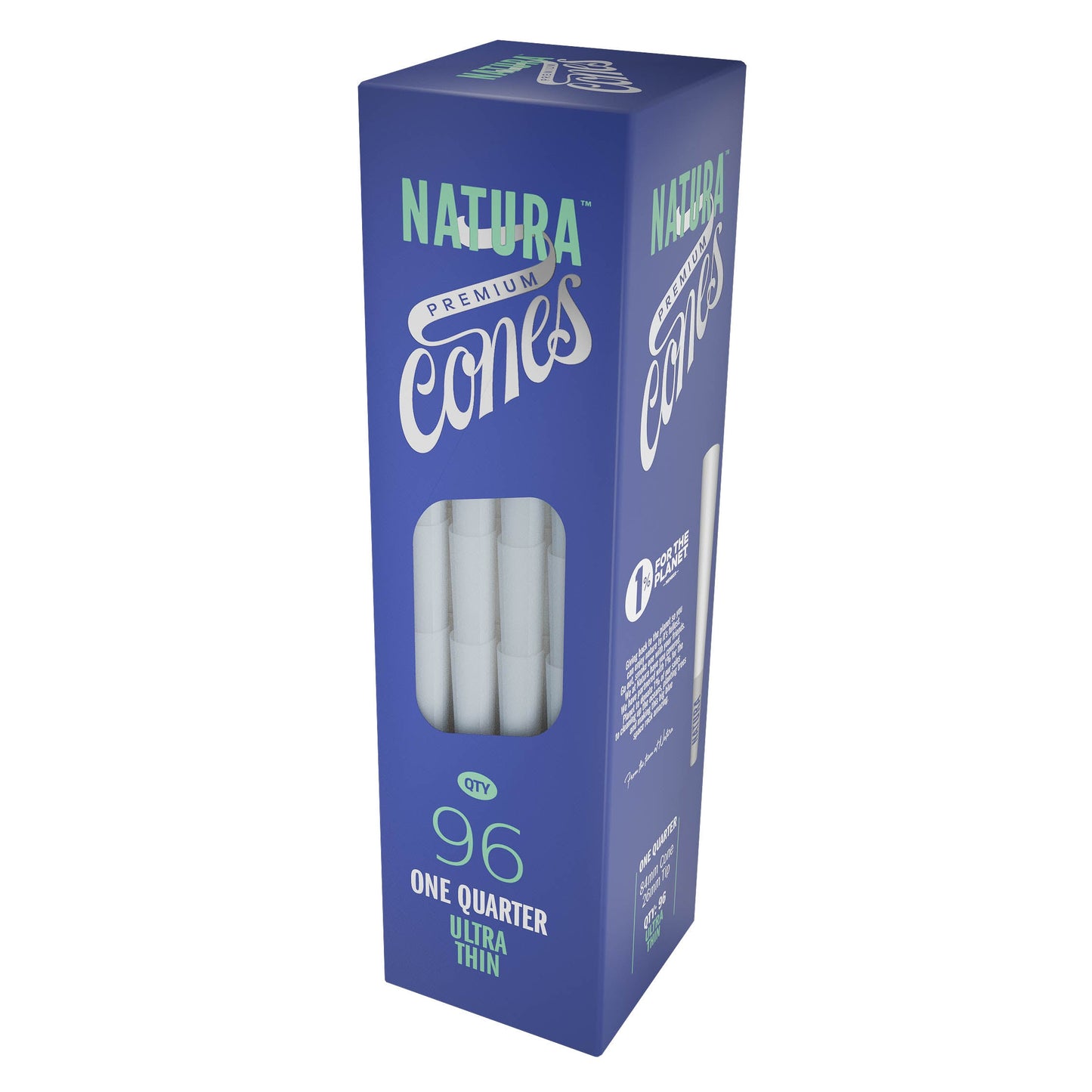 Natura – White Ultra Thin Pre-Rolled Paper Mini Tower_4