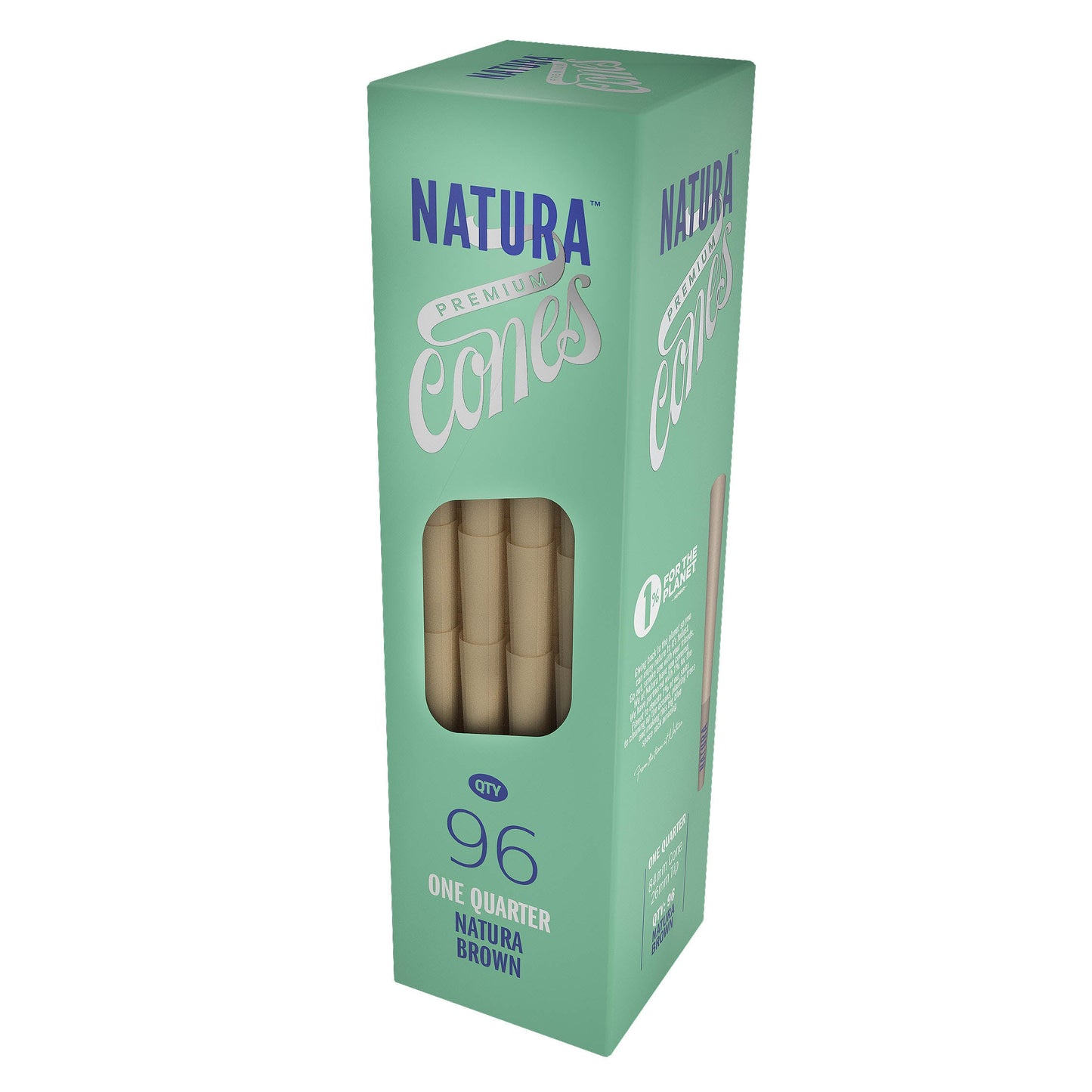 Natura – Unbleached Brown Pre-Rolled Paper Mini Tower_4