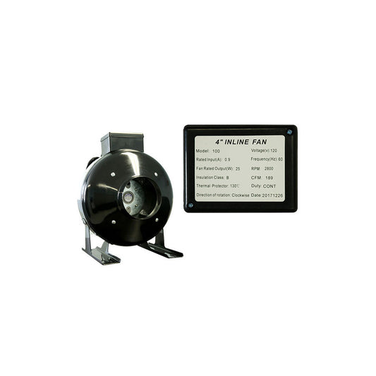 Inline Duct Fan & Carbon Filter Combo | Inline Duct Fan with Virgin Charcoal Carbon Filter Combo_1