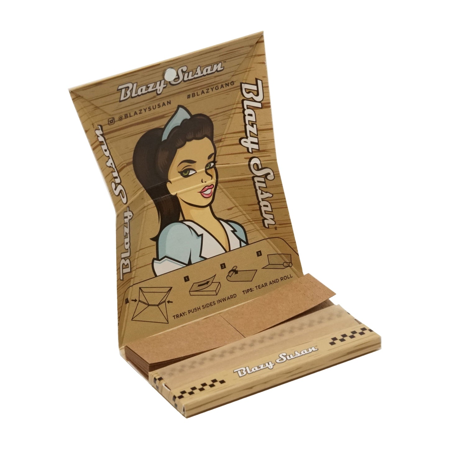 Blazy Susan | Unbleached Deluxe Rolling Kit 1-1/4″ box of 20_1