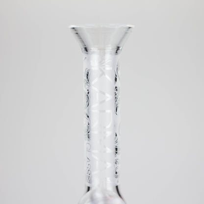 Karma | 7" Sandblasted Beaker Glass Dab Rig_6
