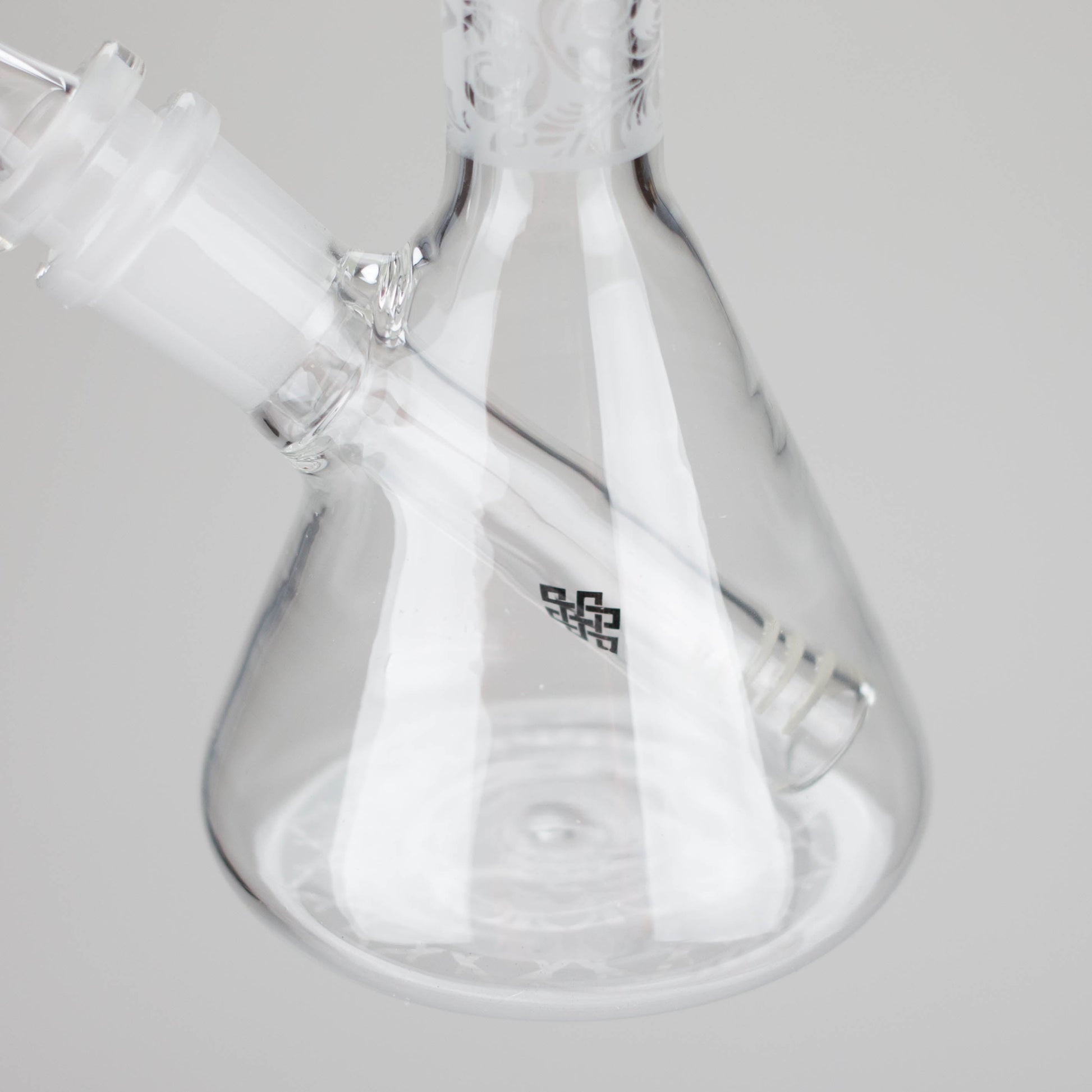 Karma | 7" Sandblasted Beaker Glass Dab Rig_8