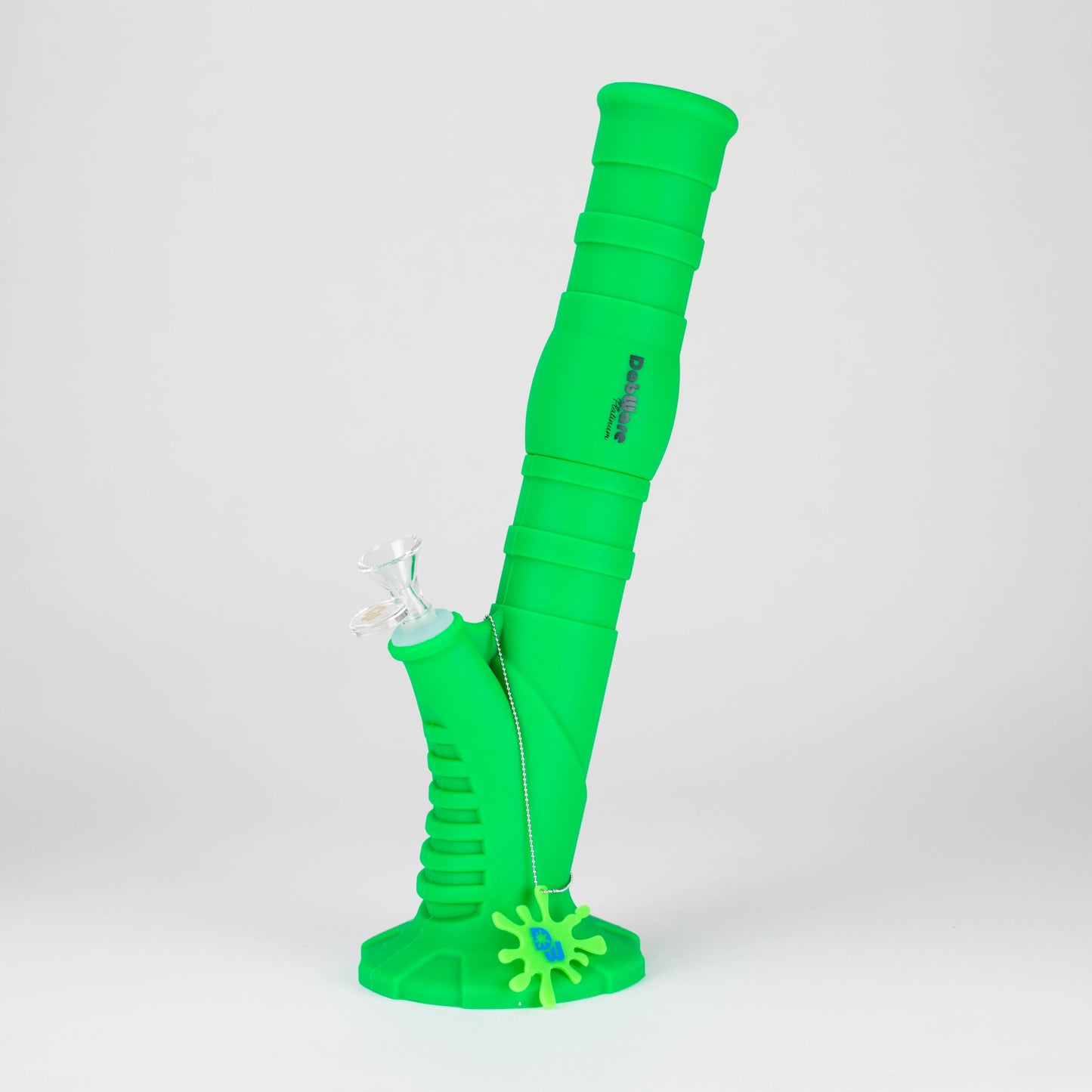 Dabware | Silicone Bong Platinum 14" Straight Shooter_6