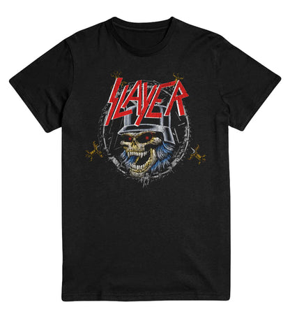 Slayer | "HELMET " Men's T-Shirt-Black- Officially Licensed