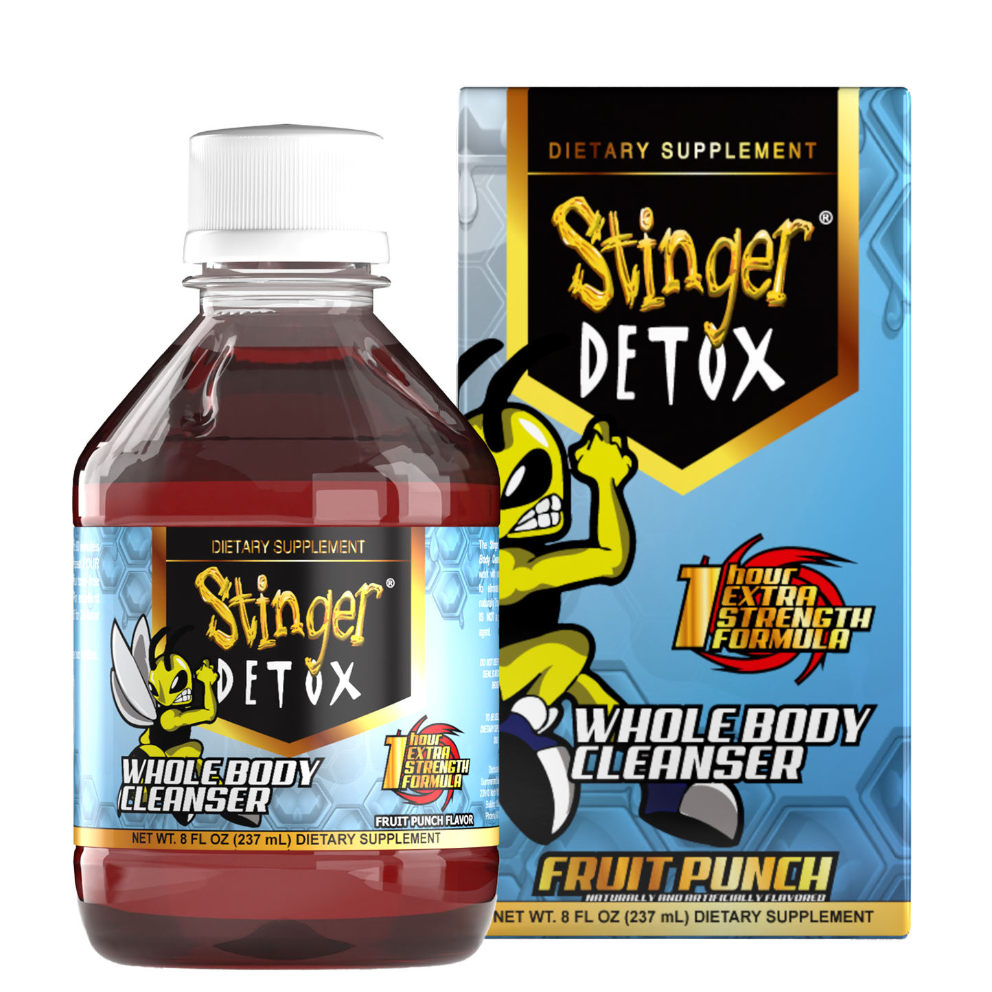 Stinger Detox | Whole Body Cleanser 1-Hour Extra Strength Drink– 8 FL OZ