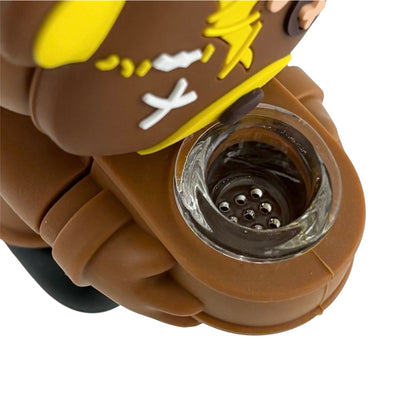 6" Franken-Bear Silicone Water Pipe