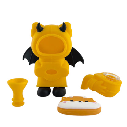 6" Shiba Inu Silicone Water Pipe