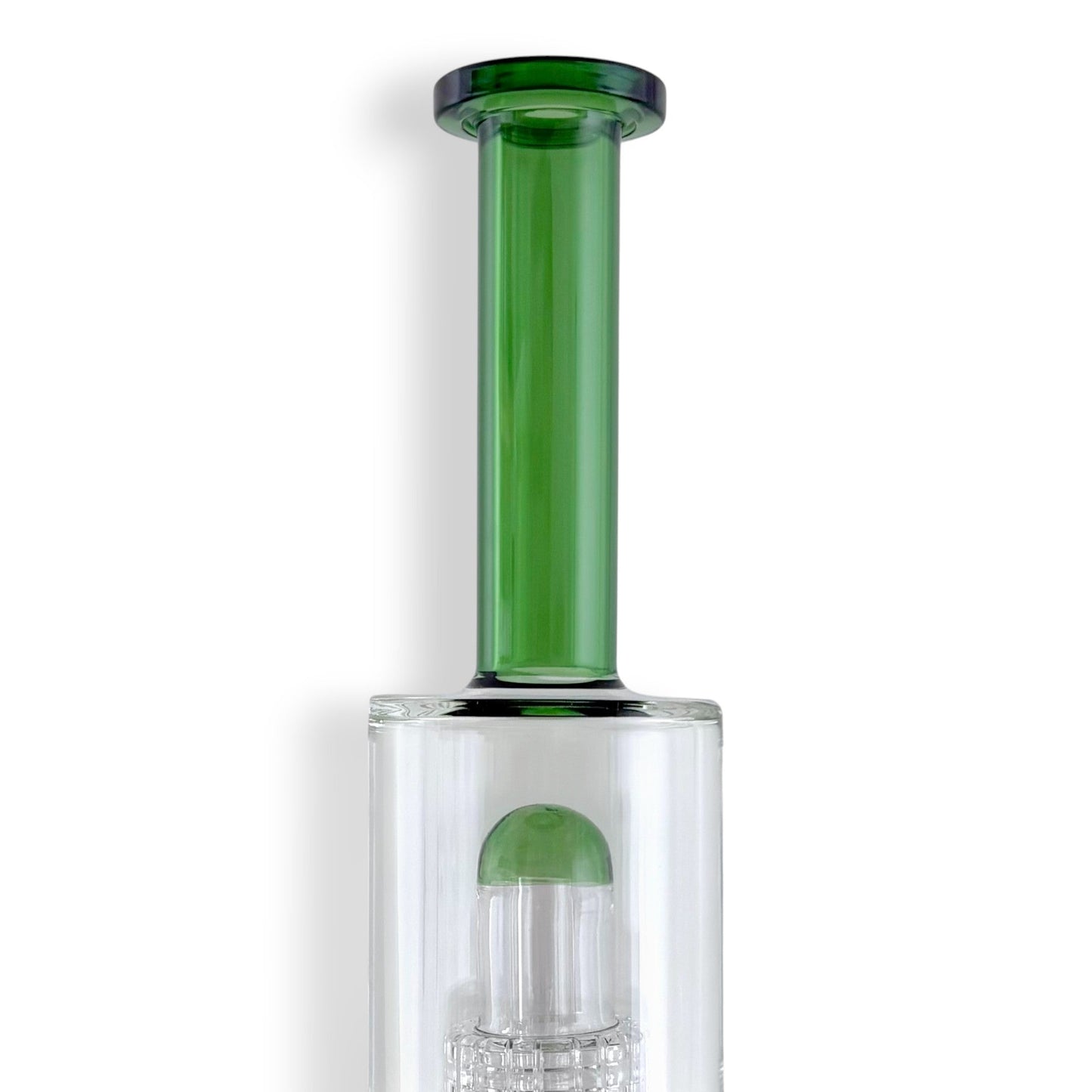 17" Triple Dome Percolator Water Pipe with 14mm Handle Bowl Piece