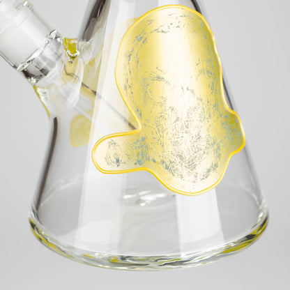 NG | 18" 9mm Metallic Eagle and Skull Beaker [L745]