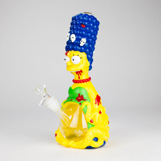 11.5" Blue Hair water pipe