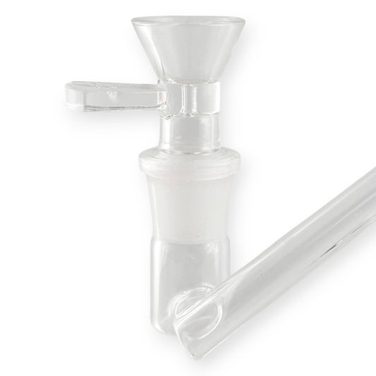 18mm Female to 18mm Female Glass Adapter (Extended Arm)
