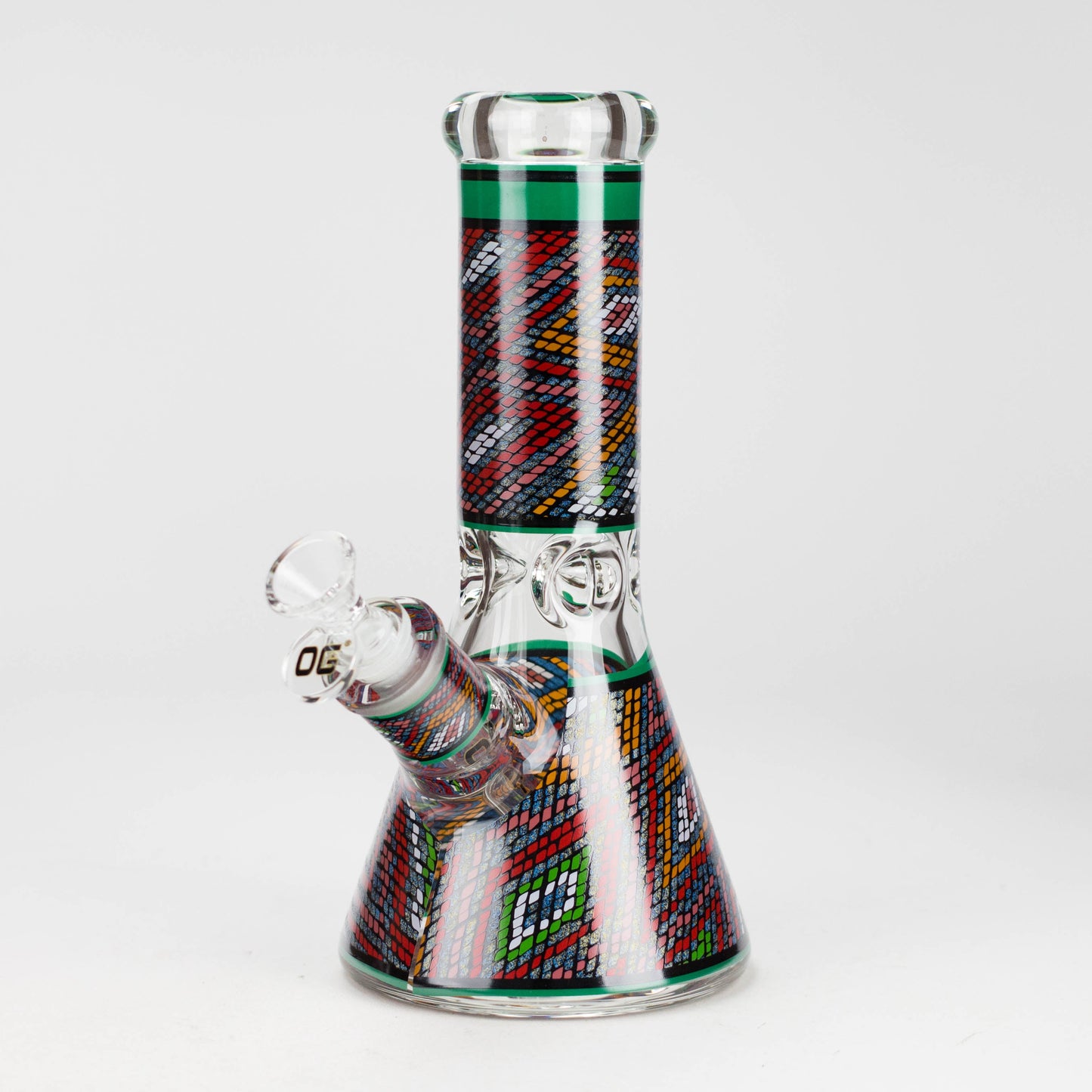 OG Original | 9″ 9 mm Mosaic Pattern Water Pipe (OG701)