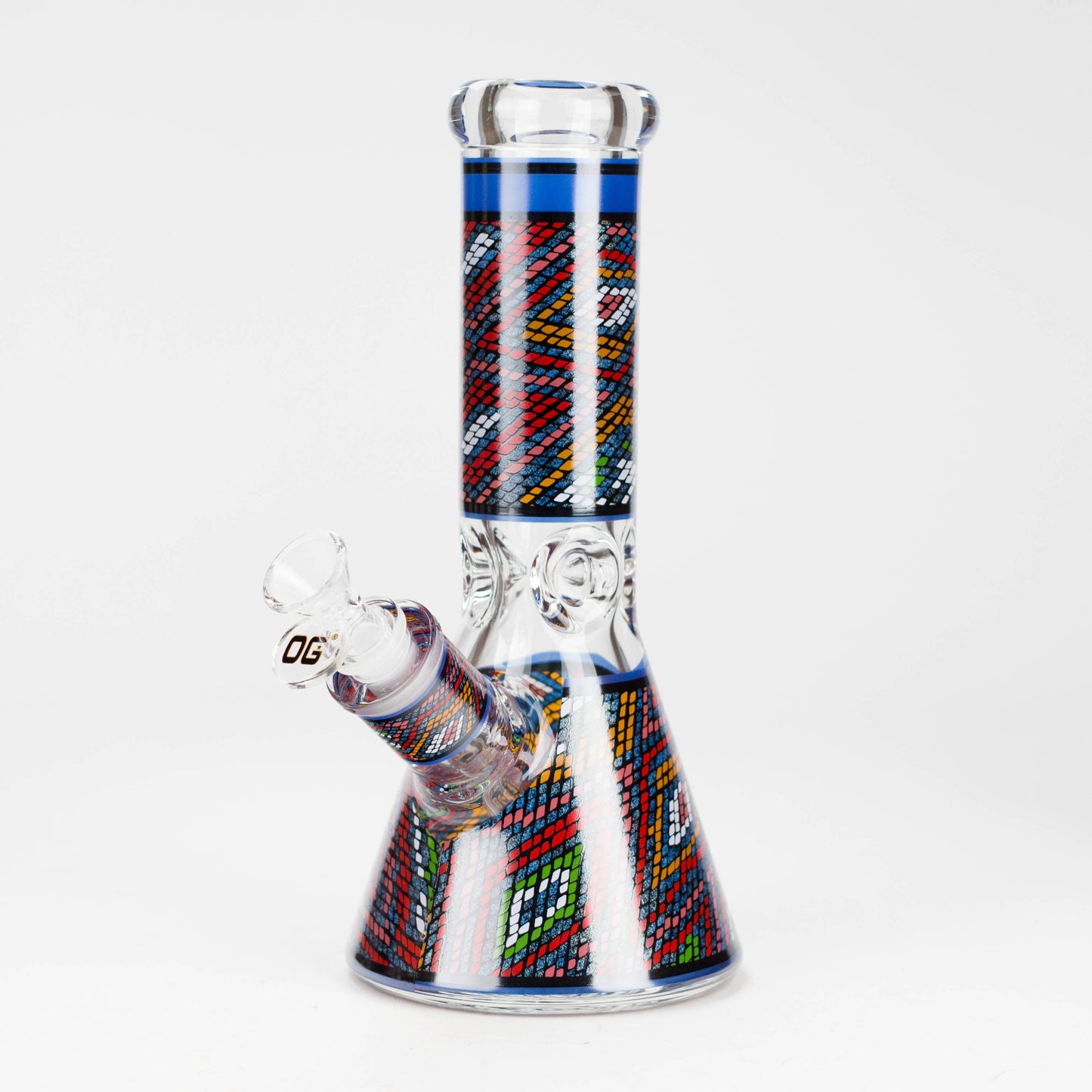 OG Original | 9″ 9 mm Mosaic Pattern Water Pipe (OG701)