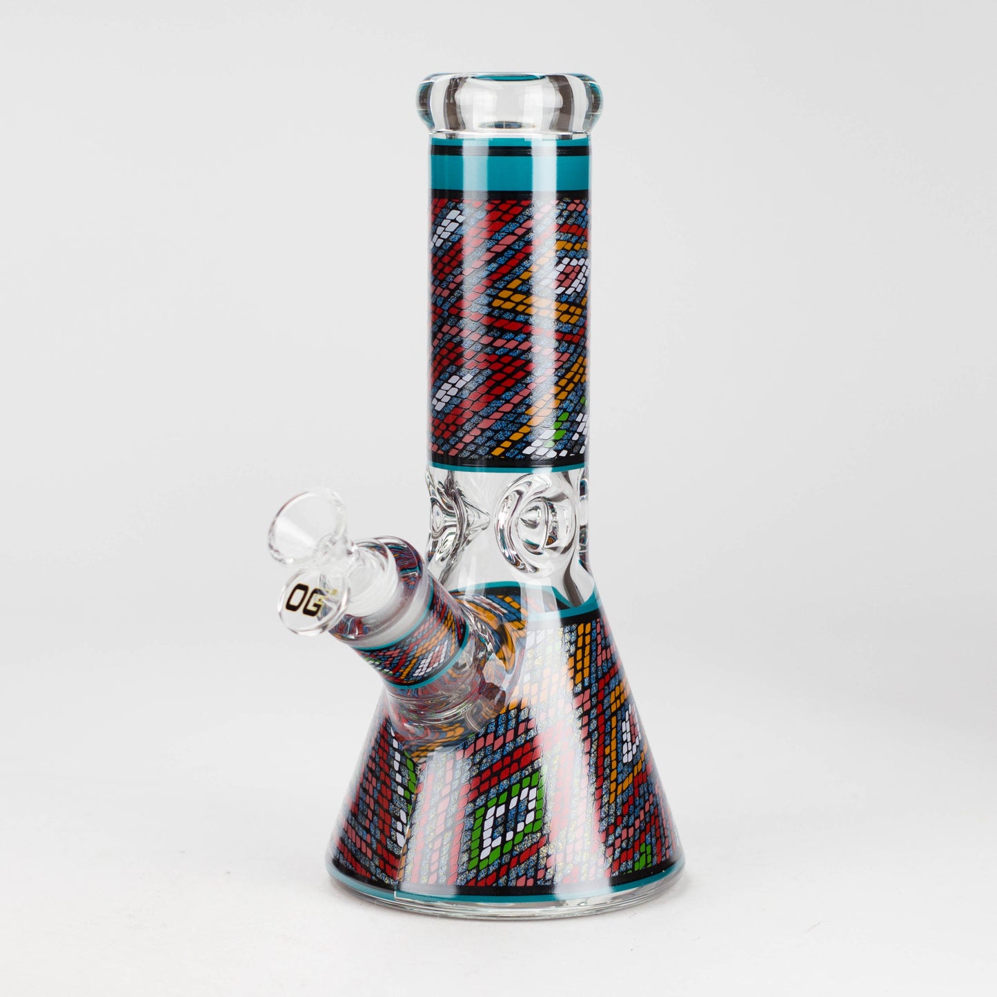 OG Original | 9″ 9 mm Mosaic Pattern Water Pipe (OG701)