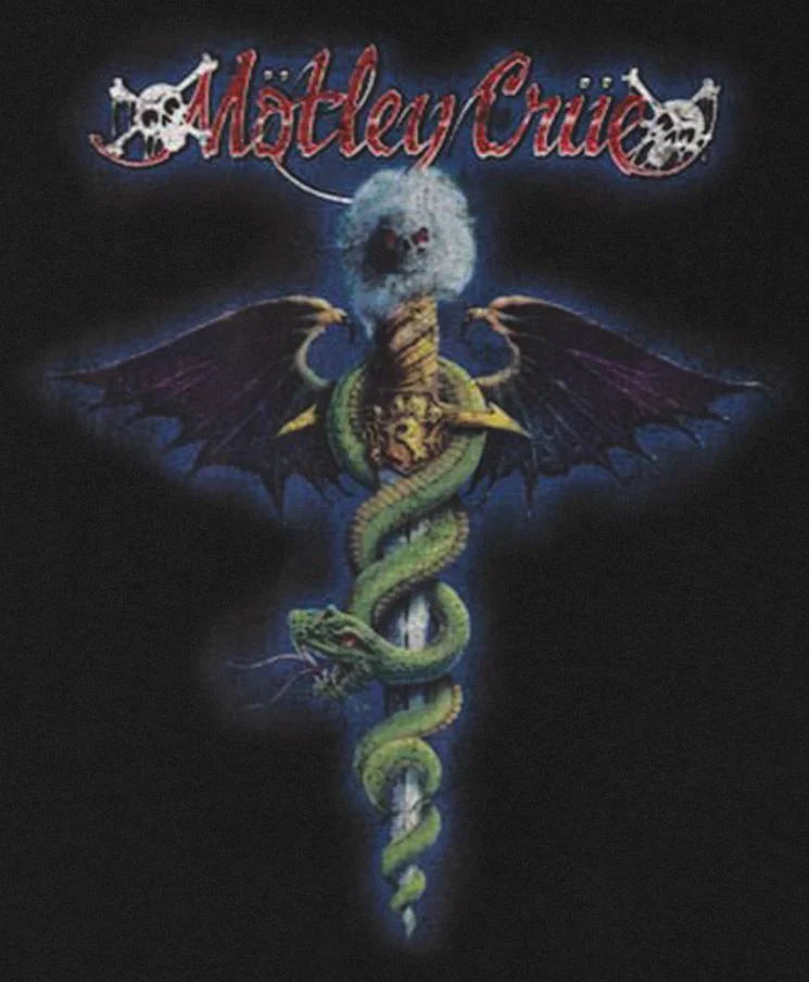 Mötley Crüe | "Dr Feel Good 30th Anniversary" Unisex's T-Shirt Black - Officially Licensed