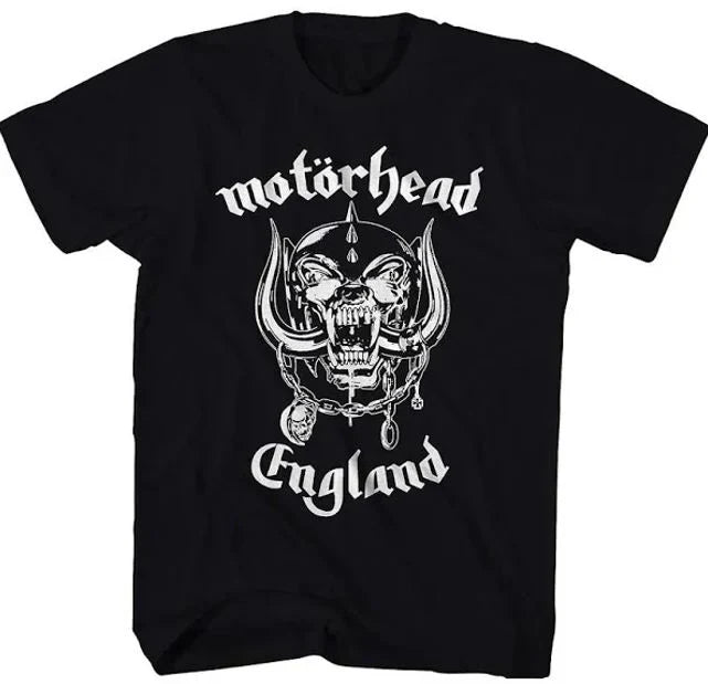 Motörhead | "England" Men's T-Shirt Black - Officially Licensed