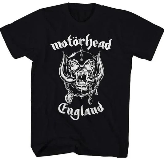Motörhead | "England" Men's T-Shirt Black - Officially Licensed
