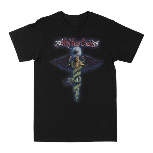 Mötley Crüe | "Dr Feel Good 30th Anniversary" Unisex's T-Shirt Black - Officially Licensed
