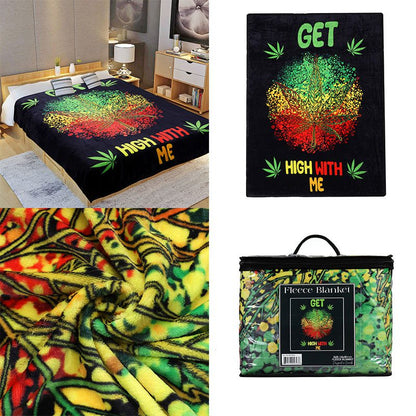 Digital Printed Single layer 1 ply Licensed Fleece Blanket [Combo-A]_4