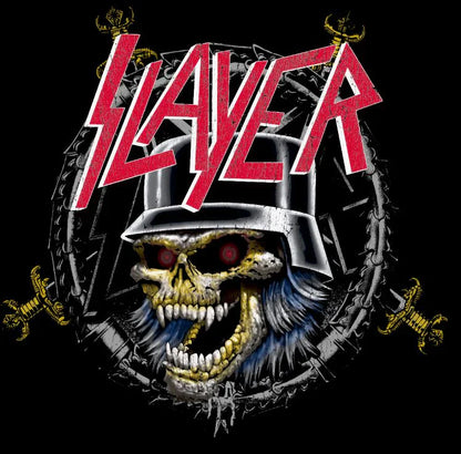 Slayer | "HELMET " Men's T-Shirt-Black- Officially Licensed