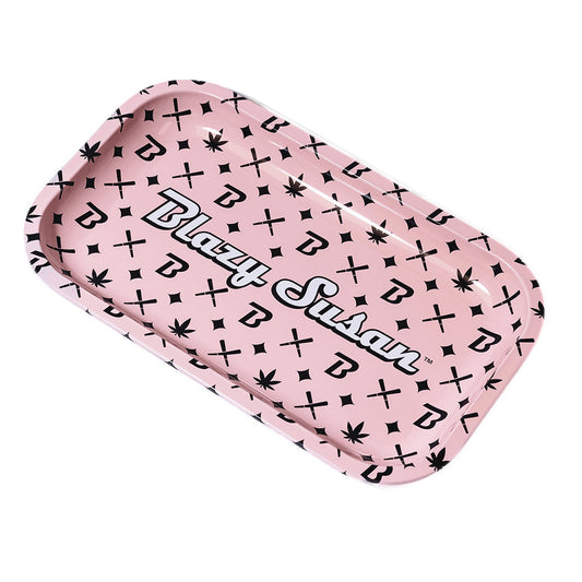 Blazy Susan | Step and Repeat Metal tray-Medium