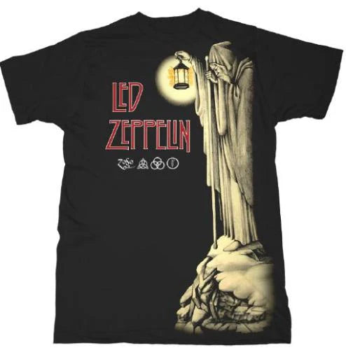 Led Zepplin | "The Hermit" Men's  T-Shirt Black - Officially Licensed