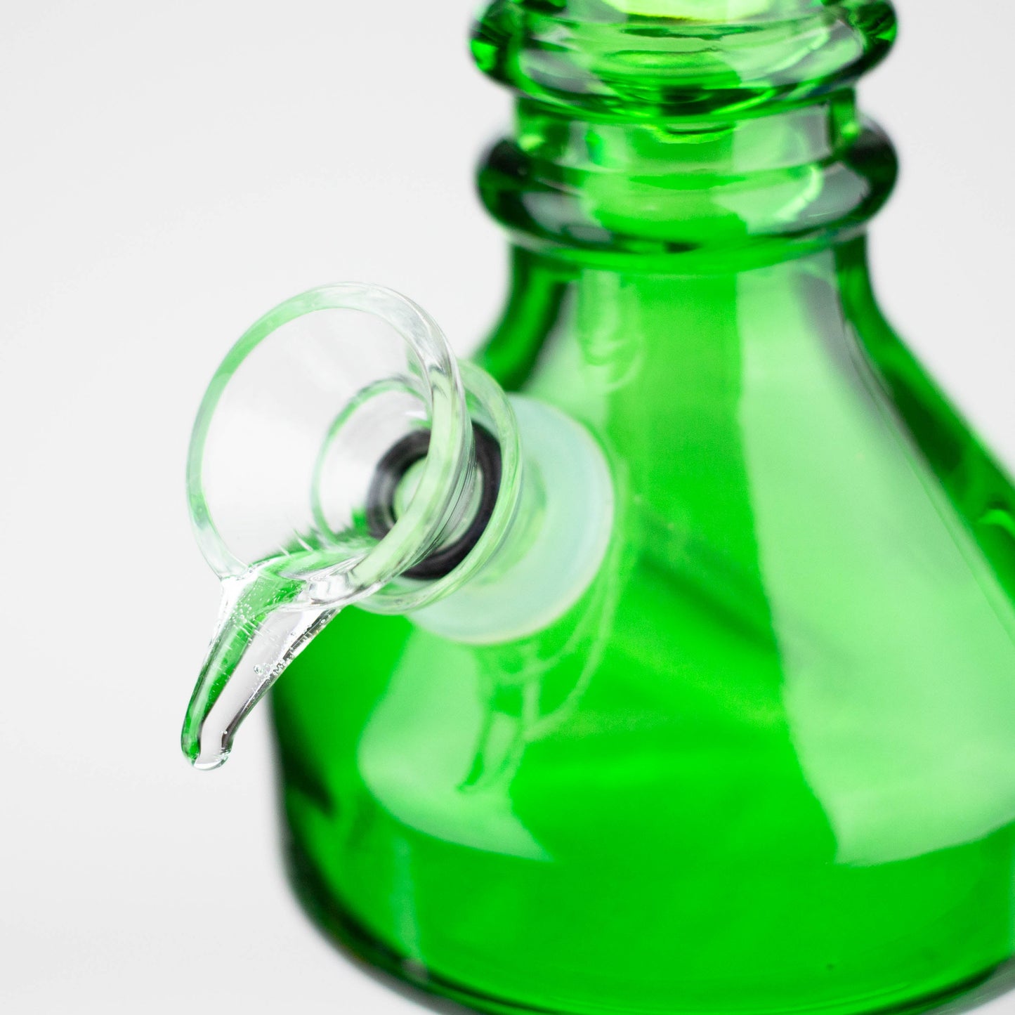 6" heavy color soft glass water bong_8