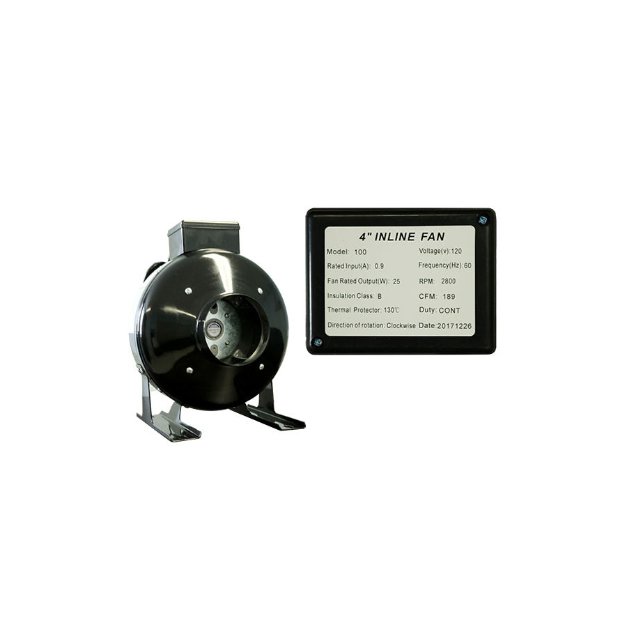 Inline Duct Fan & Carbon Filter Combo | Inline Duct Fan with Virgin Charcoal Carbon Filter Combo_1