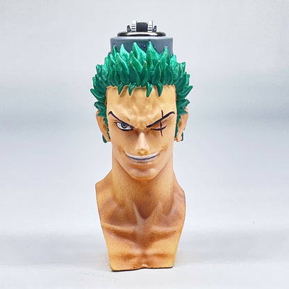 ONE PIECE Zoro Character 3D Lighter Case for Mini Clipper Lighter_0