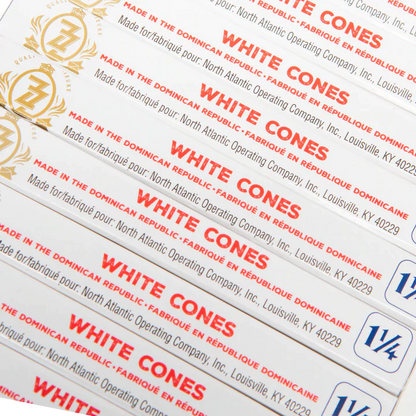 Pre-Rolled Cones - Zig-Zag White 1 1/4 Papers Box of 24_2